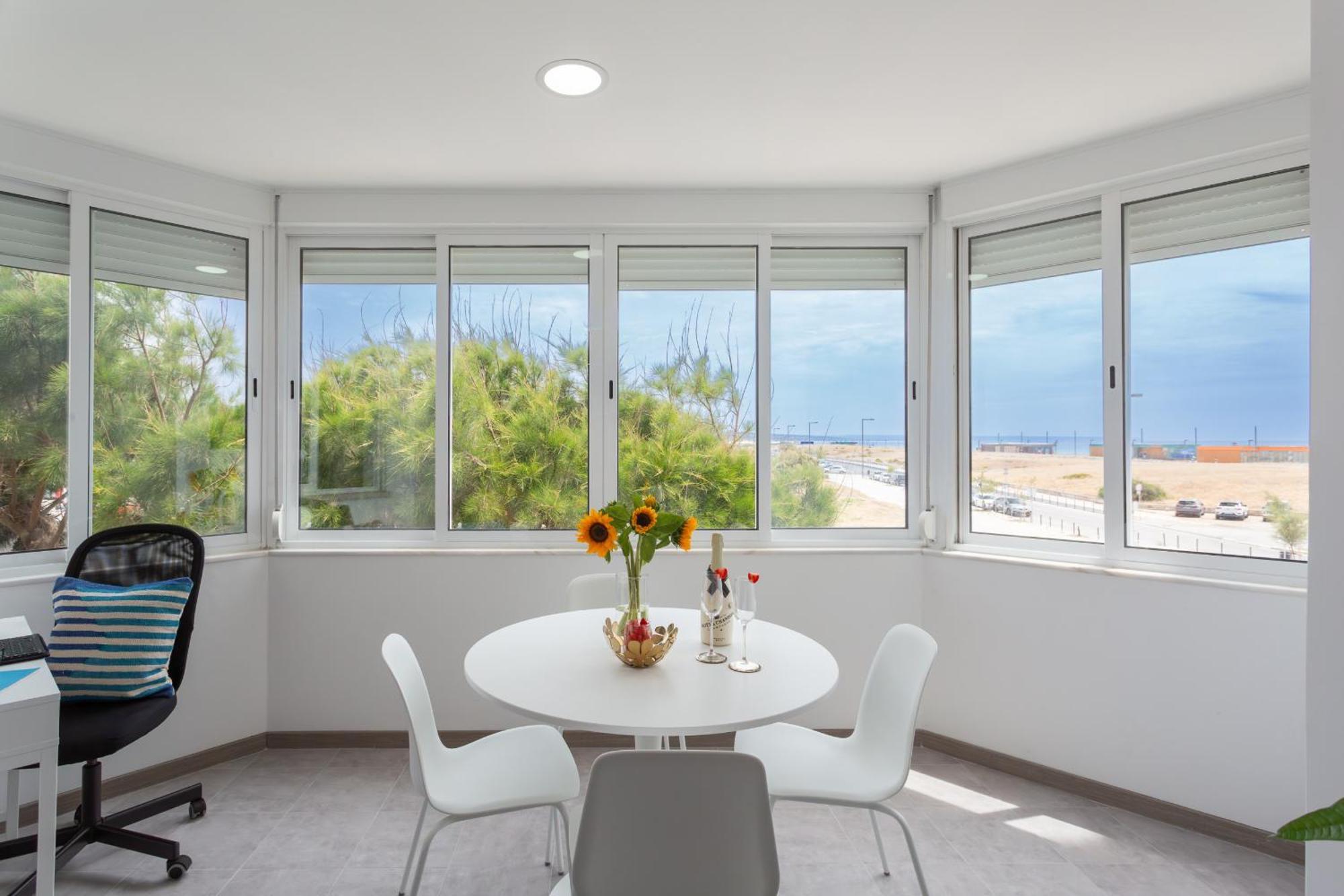 Beguest Beachfront Apartment Caparica Lisbon Коста да Капарика Екстериор снимка